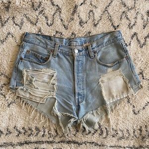 Vintage High Waisted Levi Shorts